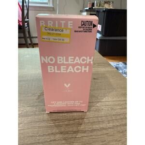 BRITE No Bleach Bleach Kit for Hair Vegan Cruelty Free Lift Lighten 8 Shades NEW